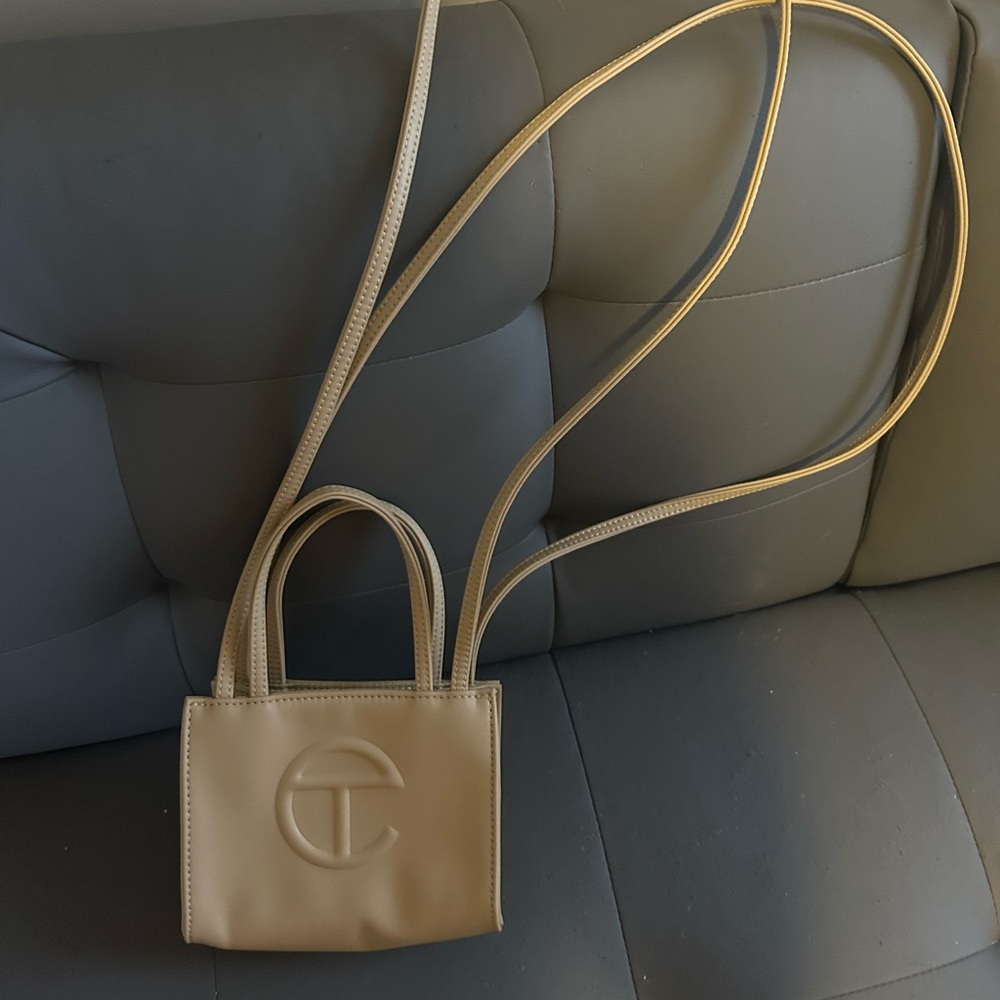 Cream Telfar Bag